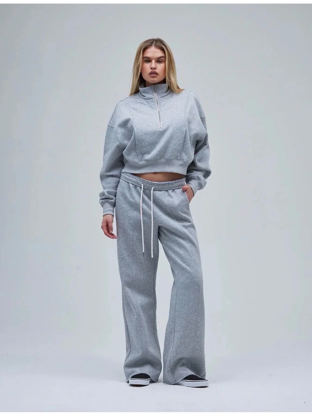 Thirty Years Women's Range Straight Leg Pant - Salt (light gray)